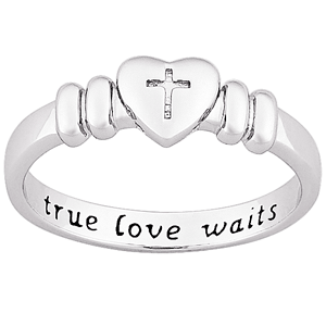 One of the many True Love Waits promise rings available for sale ...